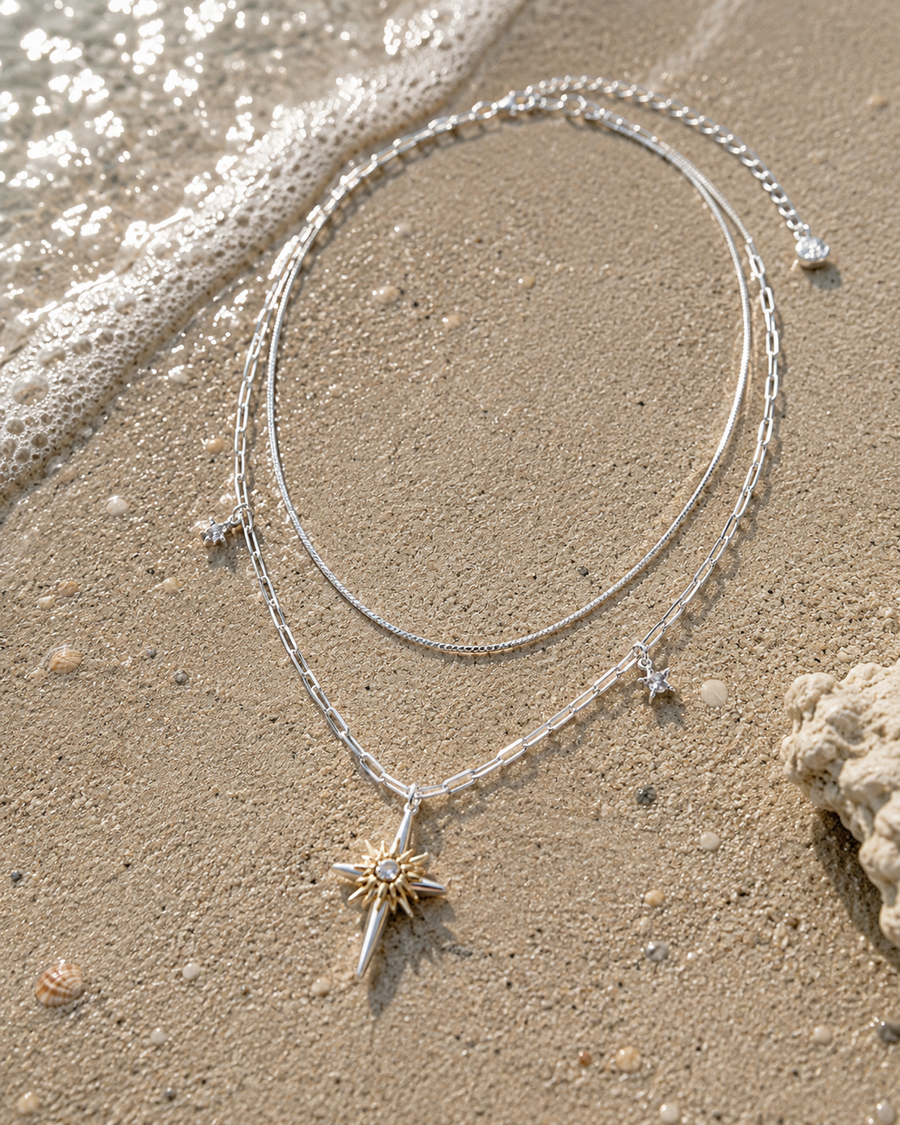 Sun-kissed Dagger Necklace