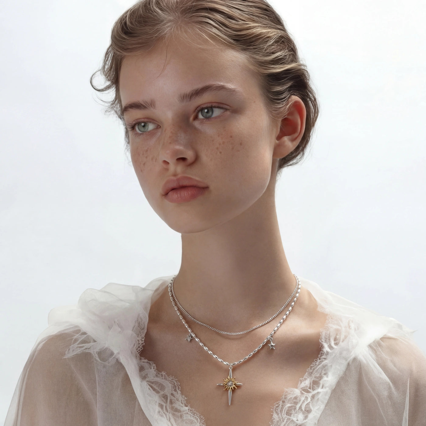 Sun-kissed Dagger Necklace
