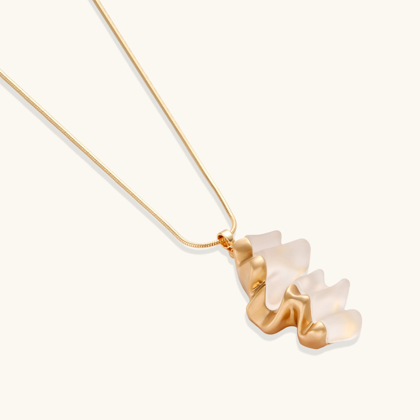 Flowing Wave Pendant