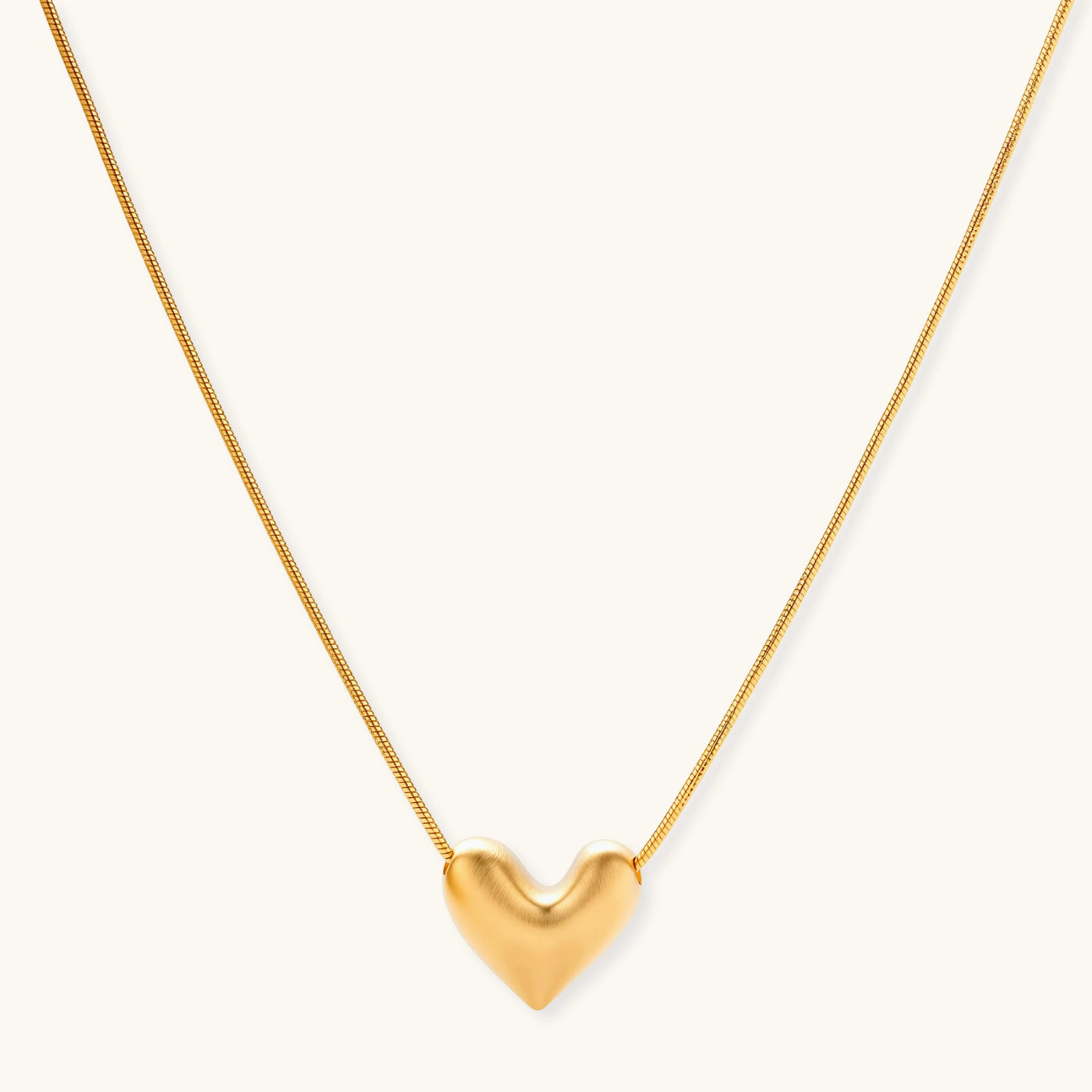 Golden Heart Necklace