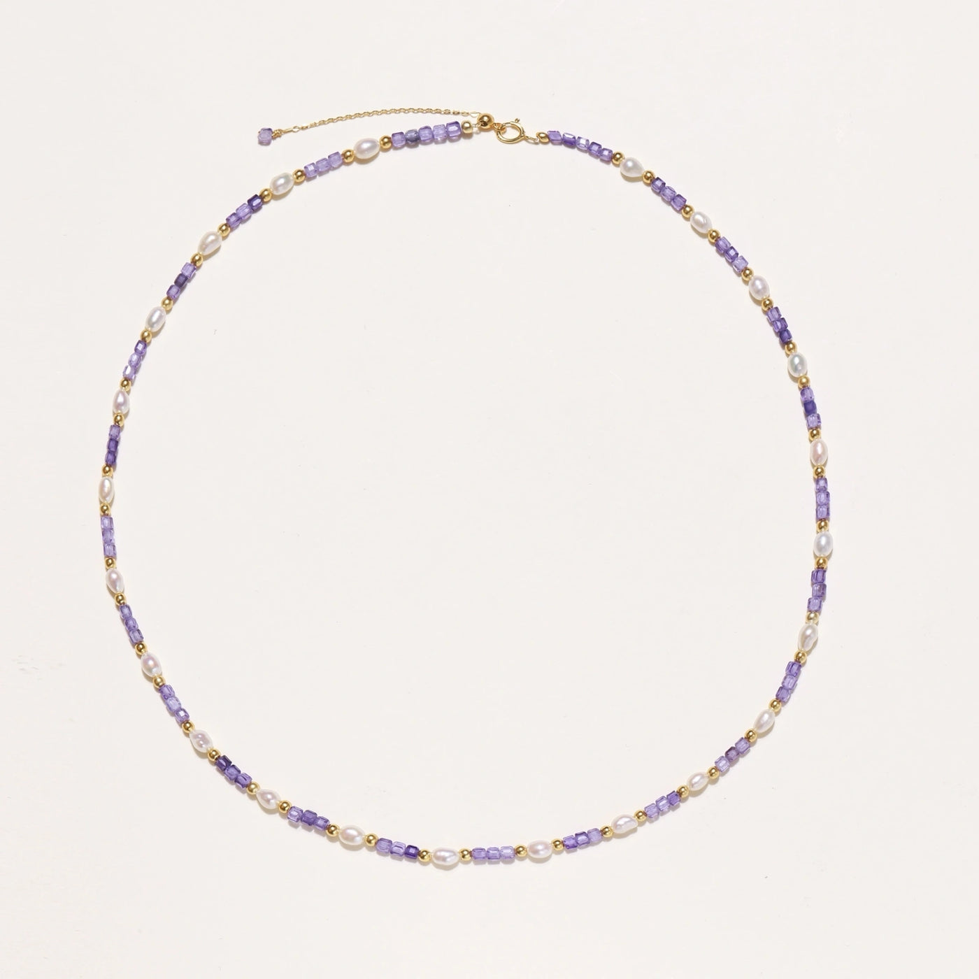 Amethyst Pearl Harmony Necklace
