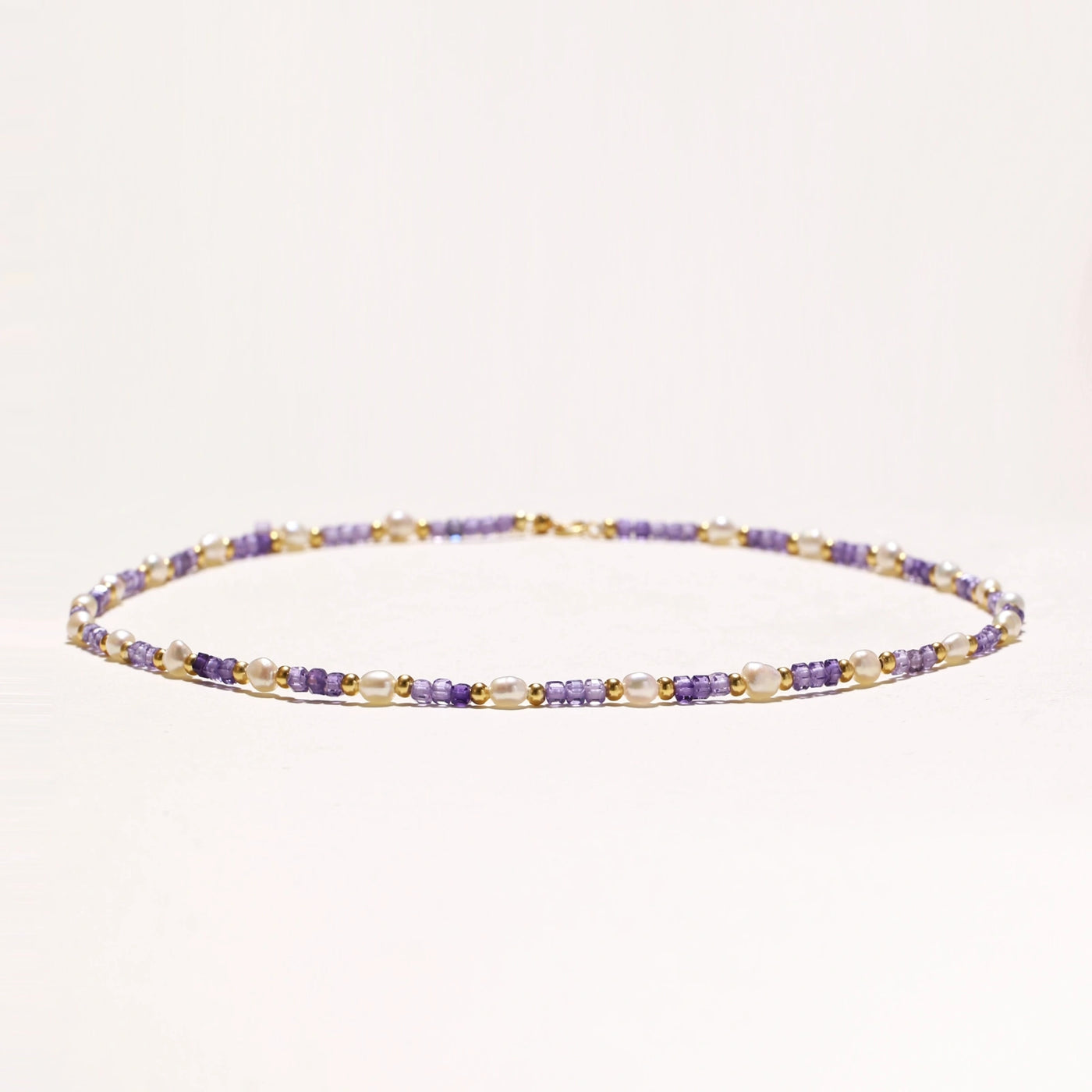 Amethyst Pearl Harmony Necklace
