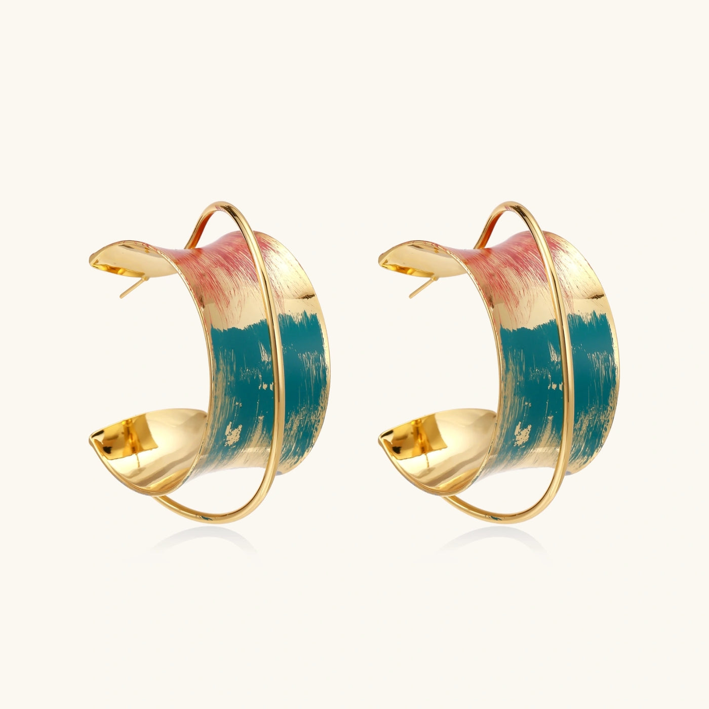 Sunset Mirage Hoops