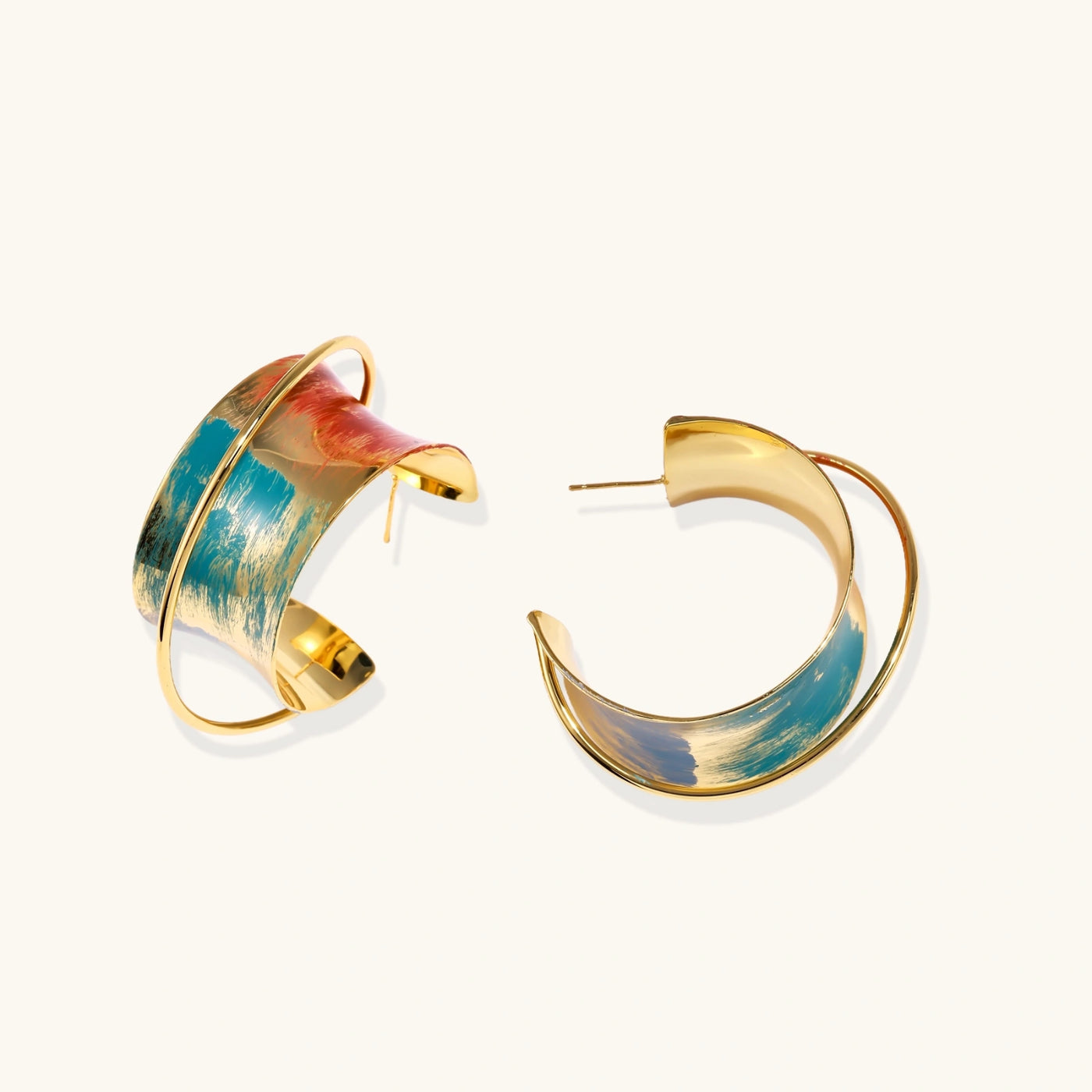 Sunset Mirage Hoops