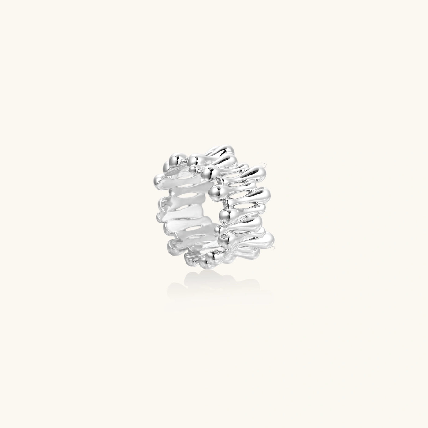 Twisted Waves Ring
