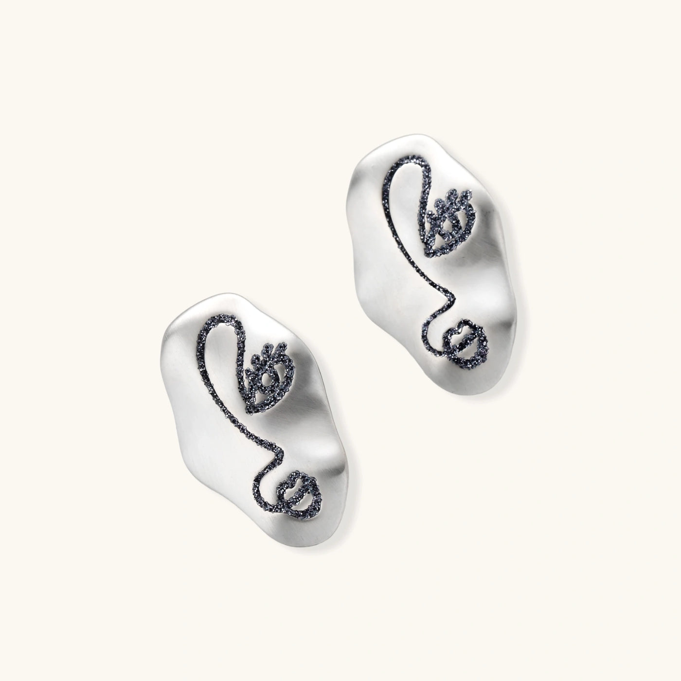 Face Art Ear Earrings