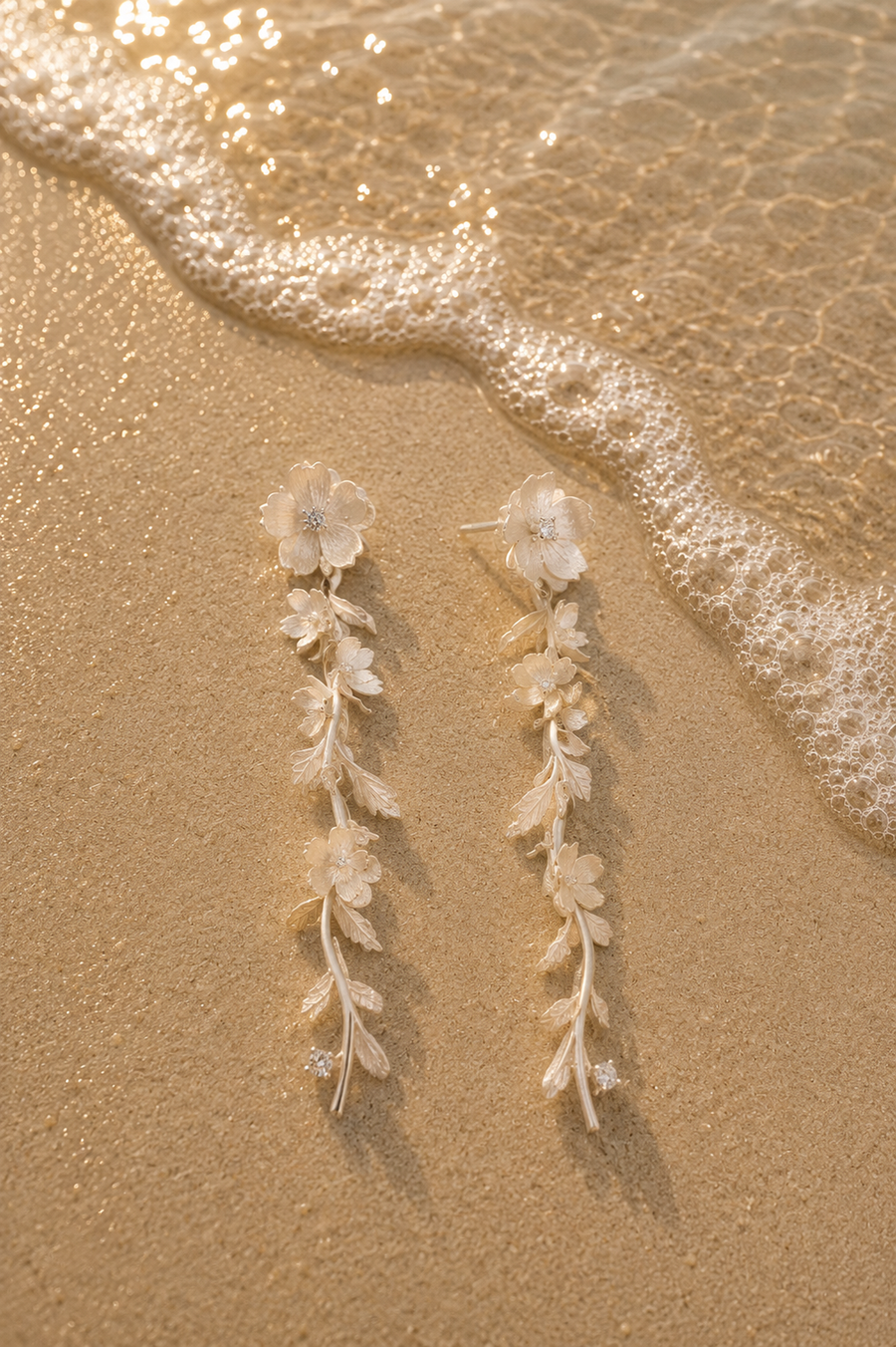 Garden Bloom Drop Earrings