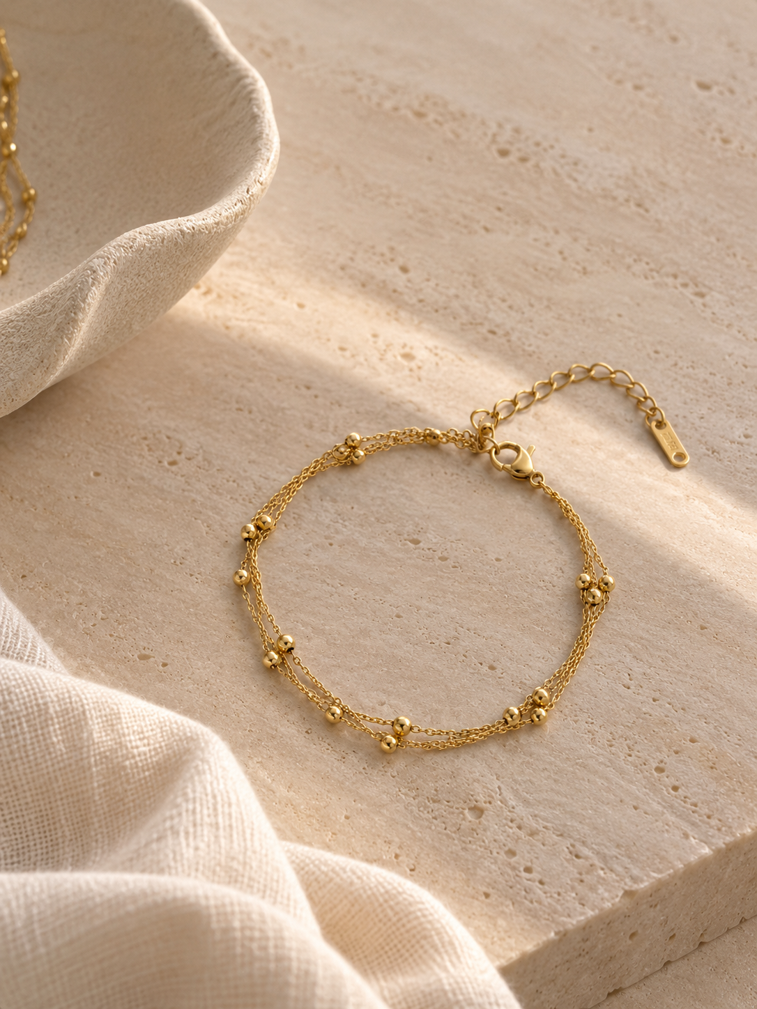 Golden Orbit Bracelet